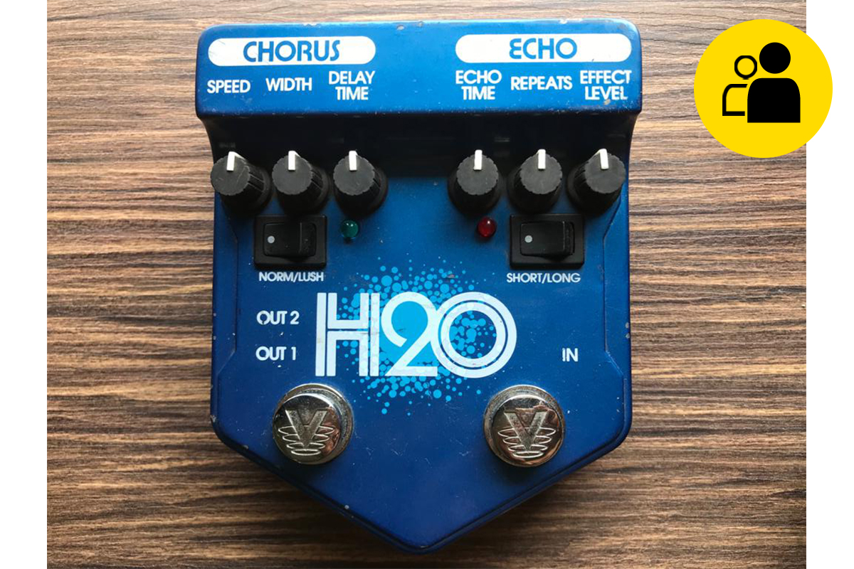 Visual Sound H2O Chorus and Echo Effect Pedal (Pre-Owned)